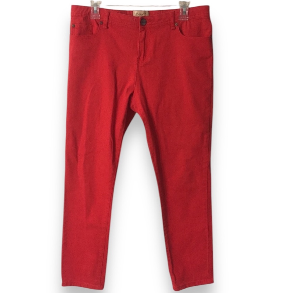 SANCTUARY  Skinny Ankle Crop Colored Denim Jeans